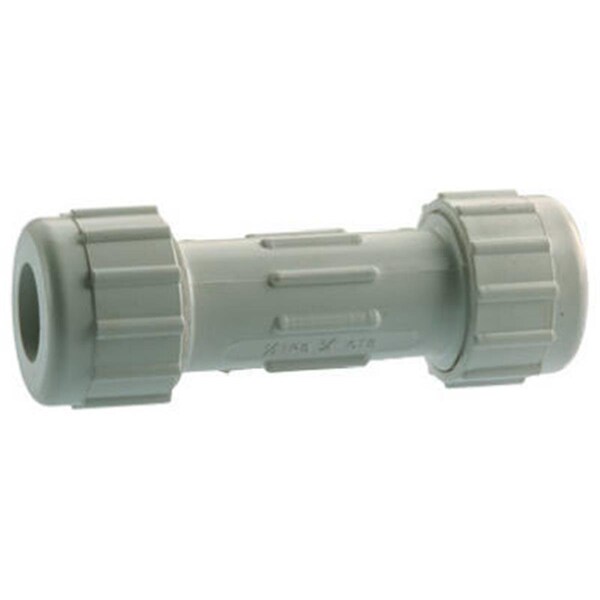 Homewerks PVC Compression Coupling 1.25 in. 380188 Zoro